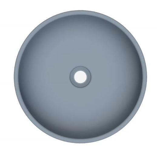 BETTE BALANCE umyvadlová mísa 42,5 cm, bez přepadu, smaltovaná ocel, blue satin A248-418 Obrázek - fotka