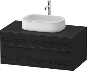DURAVIT ZENCHA skříňka pod umyvadlo 100x55x44,2 cm, 2 zásuvky, Push-open, black line structure