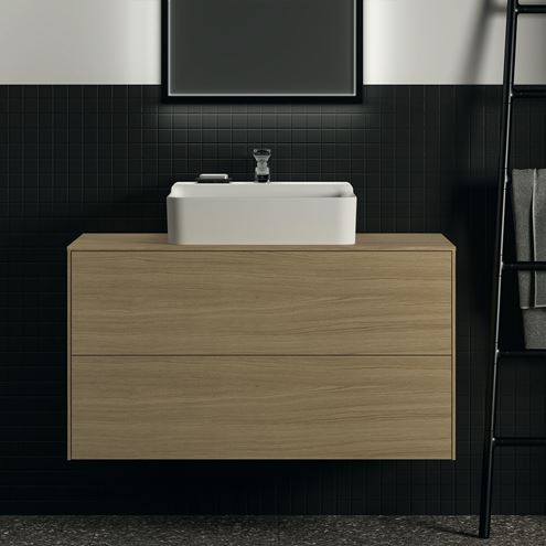 IDEAL STANDARD CONCA skříňka pod umyvadlo 100,2x50,5x55 cm, 2 zásuvka, Push-open, světlý dub T3942Y6 Obrázek - fotka