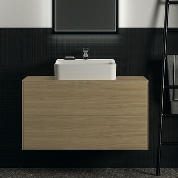 IDEAL STANDARD CONCA skříňka pod umyvadlo 100,2x50,5x55 cm, 2 zásuvka, Push-open, světlý dub T3942Y6 Obrázek - fotka
