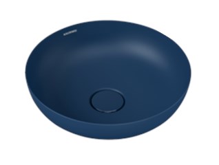 KALDEWEI MIENA 3181 umyvadlová mísa 38 cm, bez přepadu, smaltovaná ocel, Perl-Effect, navy blue matt 909406003677 Obrázek - Hlavní obrázek