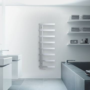 ZEHNDER ALBAN designový radiátor 1760/500, teplovodní, leštěná nerezová ocel ALZ-180-050 Obrázek - fotka