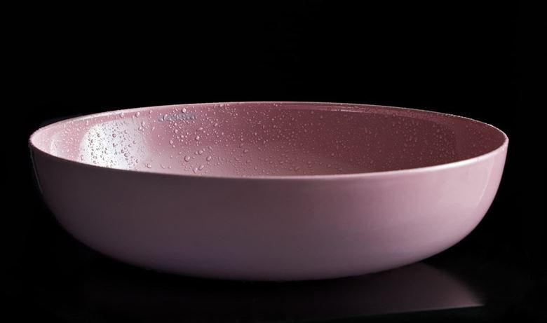 KALDEWEI MIENA 3181 umyvadlová mísa 38 cm, bez přepadu, smaltovaná ocel, Perl-Effect, sweet love 909406003680 Obrázek - fotka