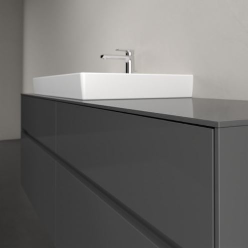 VILLEROY & BOCH COLLARO skříňka pod umyvadlo 160x50x54,8 cm, 4 zásuvky, Glossy Grey C02600FP Obrázek - fotka