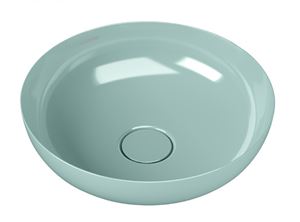 KALDEWEI MIENA 3181 umyvadlová mísa 38 cm, bez přepadu, smaltovaná ocel, Perl-Effect, soft touch