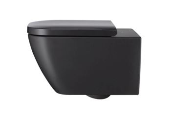 DURAVIT HAPPY D.2 WC sedátko, Soft-Close, anthracite matt 0064591300 Obrázek - fotka