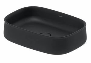 DURAVIT ZENCHA umyvadlo na desku 55 cm, bez přepadu, antracit matt