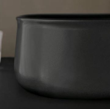 DURAVIT ZENCHA umyvadlo na desku 55 cm, bez přepadu, antracit matt 2373551379 Obrázek - fotka