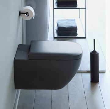 DURAVIT HAPPY D.2 WC sedátko, Soft-Close, anthracite matt 0064591300 Obrázek - fotka