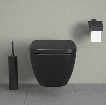 DURAVIT HAPPY D.2 WC sedátko, Soft-Close, anthracite matt 0064591300 Obrázek - fotka