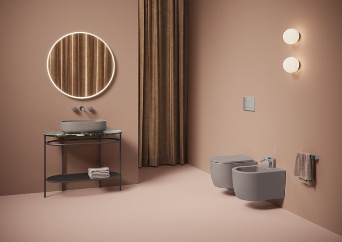 ARTCERAM LOOK zrcadlo 85 cm, s osvětlením ACS016 17 Obrázek - fotka