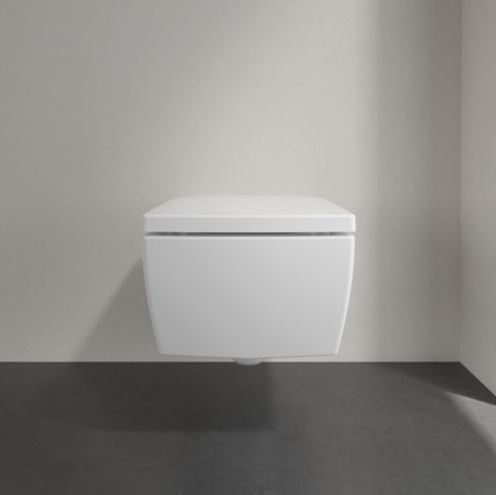 VILLEROY & BOCH MEMENTO 2.0 závěsné WC, DirectFlush splachování, CeramicPlus, alpská bílá 4633R0R1 Obrázek - fotka