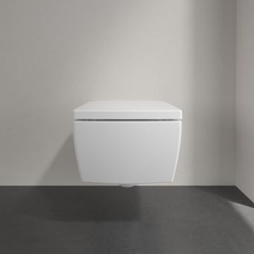 VILLEROY & BOCH MEMENTO 2.0 závěsné WC, DirectFlush splachování, CeramicPlus, alpská bílá 4633R0R1 Obrázek - fotka