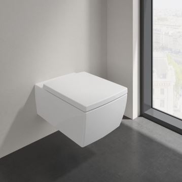 VILLEROY & BOCH MEMENTO 2.0 závěsné WC, DirectFlush splachování, CeramicPlus, alpská bílá 4633R0R1 Obrázek - fotka