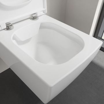 VILLEROY & BOCH MEMENTO 2.0 závěsné WC, DirectFlush splachování, CeramicPlus, alpská bílá 4633R0R1 Obrázek - fotka