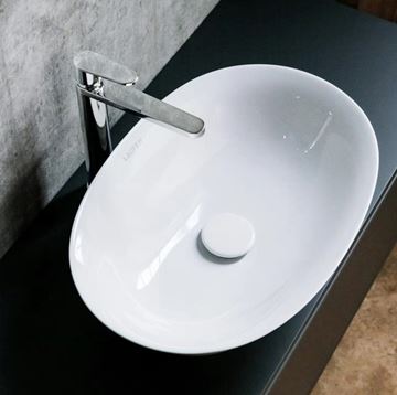 LAUFEN THE NEW CLASSIC umyvadlová mísa 52 cm, bez přepadu, broušená H8128520001121 Obrázek - fotka