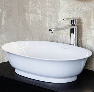 LAUFEN THE NEW CLASSIC umyvadlová mísa 52 cm, bez přepadu, broušená H8128520001121 Obrázek - fotka