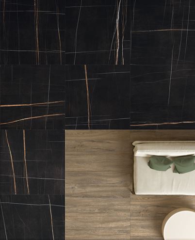 ARIOSTEA ULTRA MARMI dlažba 150x300cm, lesk, sahara noir UM6L300585 Obrázek - fotka