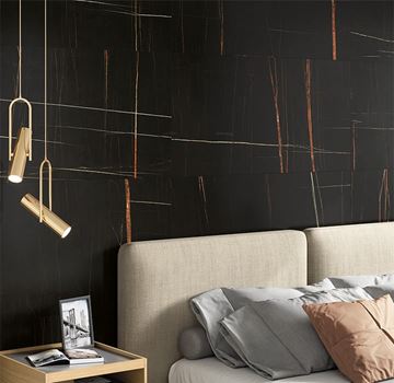 ARIOSTEA ULTRA MARMI dlažba 150x300cm, lesk, sahara noir UM6L300585 Obrázek - fotka
