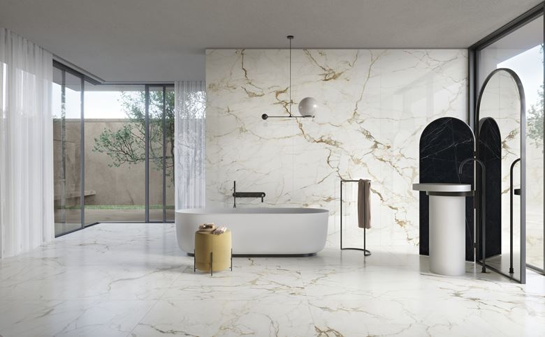 ARIOSTEA ULTRA MARMI dlažba 150x300cm, lesk, calacatta macchia vecchia UM6L300575A Obrázek - fotka