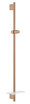 GROHE RAINSHOWER SMARTACTIVE sprchová tyč 930 mm s držákem ruční sprchy, polička, kartáčovaný warm sunset