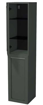 INTEDOOR CHICAGO vysoká skříňka 34,7x35x158 cm, 2 dvířka, panty vlevo, zelená PTCHICSV352DL408 Obrázek - fotka