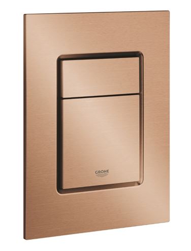 GROHE SKATE COSMOPOLITAN S ovládací tlačítko pro dvě splachování, plast, kartáčovaný warm sunset 37535DL0 Obrázek - Hlavní obrázek