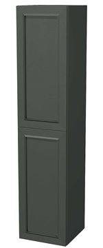 INTEDOOR CHICAGO vysoká skříňka 34,7x35x158 cm, 2 dvířka, panty vpavo, zelená