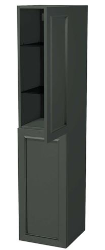 INTEDOOR CHICAGO vysoká skříňka 34,7x35x158 cm, 2 dvířka, panty vpavo, zelená PTCHICSV352DP408 Obrázek - fotka