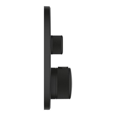 GROHE GROHTHERM SMARTCONTROL podomítková termostatická baterie, pro 2 spotřebiče, Water Saving, phantom black 29507KF0 Obrázek - fotka