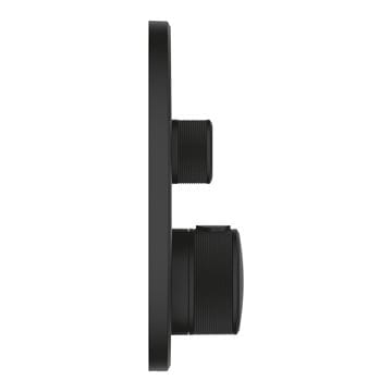GROHE GROHTHERM SMARTCONTROL podomítková termostatická baterie, pro 2 spotřebiče, Water Saving, phantom black 29507KF0 Obrázek - fotka