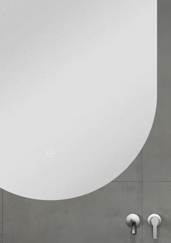 EASY PLUS LED zrcadlo 60x120 cm, s osvětlením, s regulací stmívání a teploty světla, se senzorem EA-OV01-60120 Obrázek - fotka