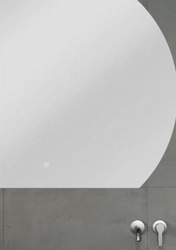 EASY PLUS LED zrcadlo 80x68,3 cm, s osvětlením, s regulací stmívání a teploty světla, se senzorem EA-R01-8068 Obrázek - fotka