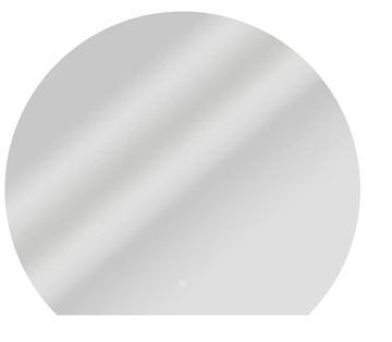 EASY PLUS LED zrcadlo 100x85,4 cm, s osvětlením, s regulací stmívání a teploty světla, se senzorem