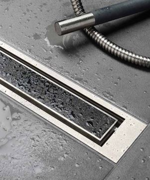 UNIDRAIN HIGHLINE 1940 rošt pro vložení dlažby CASSETTE 633 mm, kartáčovaná nerez ocel 1940.0710 Obrázek - fotka