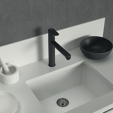 IDEAL STANDARD CERAFINE O dřezová baterie, hedvábná černá BC501XG Obrázek - fotka