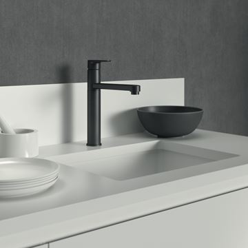 IDEAL STANDARD CERAFINE O dřezová baterie, hedvábná černá BC501XG Obrázek - fotka