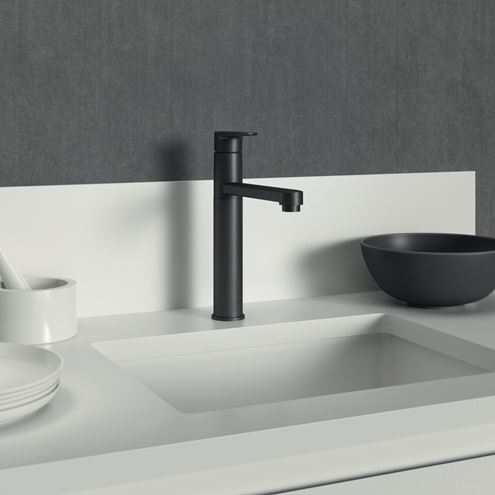 IDEAL STANDARD CERAFINE O dřezová baterie, hedvábná černá BC501XG Obrázek - fotka