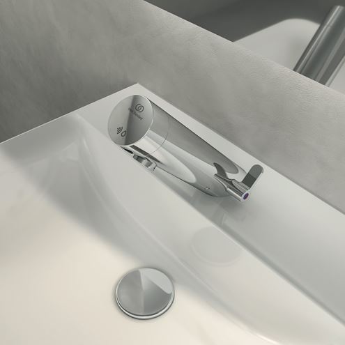 IDEAL STANDARD SENSORFLOW umyvadlová senzorová baterie s regulací teploty, napájení ze sítě, chrom A7558AA Obrázek - fotka