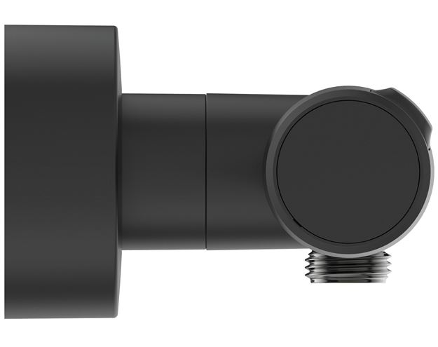 IDEAL STANDARD CERATHERM sprchová nástěnná termostatická baterie, hedvábná černá A7201XG Obrázek - fotka