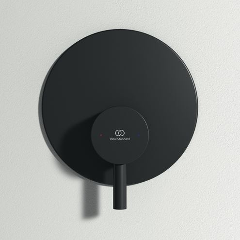 IDEAL STANDARD CERAFINE O sprchová podomíková baterie, s tělesem, hedvábná černá A6940XG Obrázek - fotka