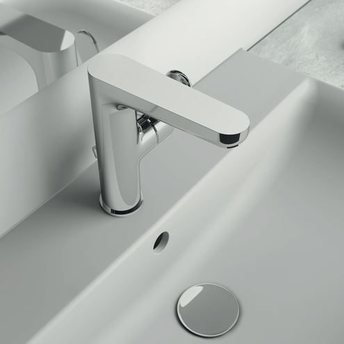 IDEAL STANDARD CERAFINE O umyvadlová stojánková baterie, s odtokovou soupravou, chrom BC703AA Obrázek - fotka