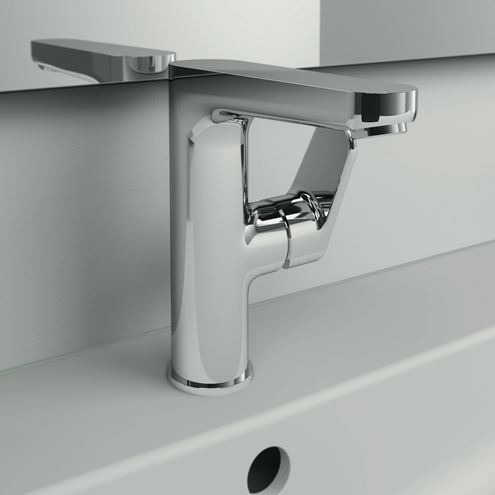 IDEAL STANDARD CERAFINE O umyvadlová stojánková baterie, s odtokovou soupravou, chrom BC703AA Obrázek - fotka