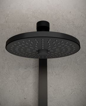 IDEAL STANDARD ALU+ horní sprcha pr. 260 mm, 2 proudy, matná černá BD581XG Obrázek - fotka