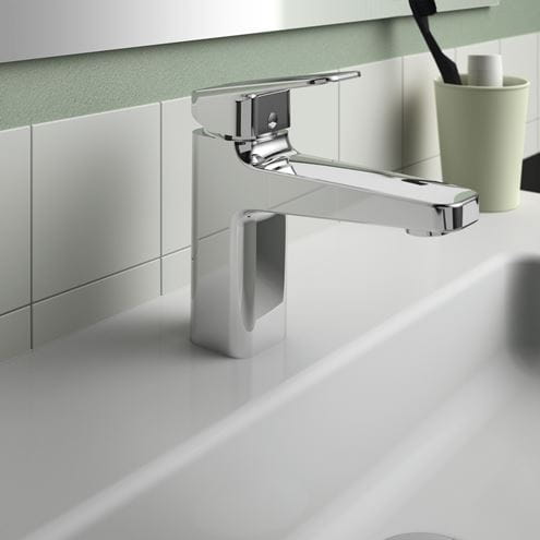 IDEAL STANDARD CERAPLAN umyvadlová stojánková baterie, s odtokovou soupravou, chrom BD229AA Obrázek - fotka