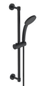 IDEAL STANDARD IDEALRAIN sprchová souprava 3-dílná, ruční sprcha pr. 100 mm, tyč, hadice, matná černá