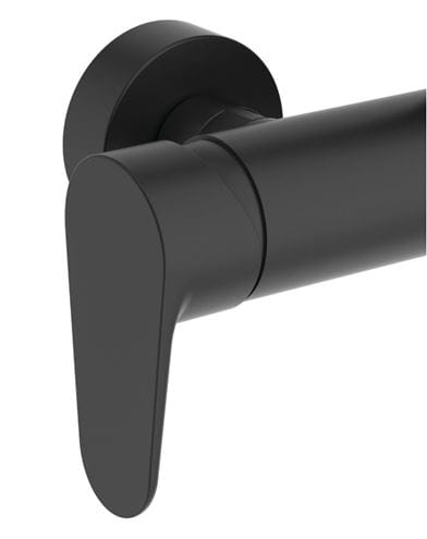 IDEAL STANDARD CERAFLOW ALU+ sprchový set s baterií, horní sprcha, ruční sprcha se 2 proudy, tyč, hadice, matná černá BD584XG Obrázek - fotka