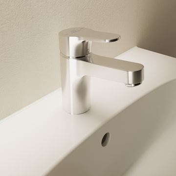IDEAL STANDARD CERABASE umyvadlová stojánková baterie, s odtokovou soupravou, chrom BD077AA Obrázek - fotka