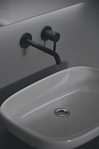 IDEAL STANDARD CERALINE umyvadlová podomítková baterie, hedvábná černá A6938XG Obrázek - fotka