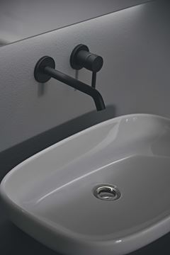 IDEAL STANDARD CERALINE umyvadlová podomítková baterie, hedvábná černá A6938XG Obrázek - fotka
